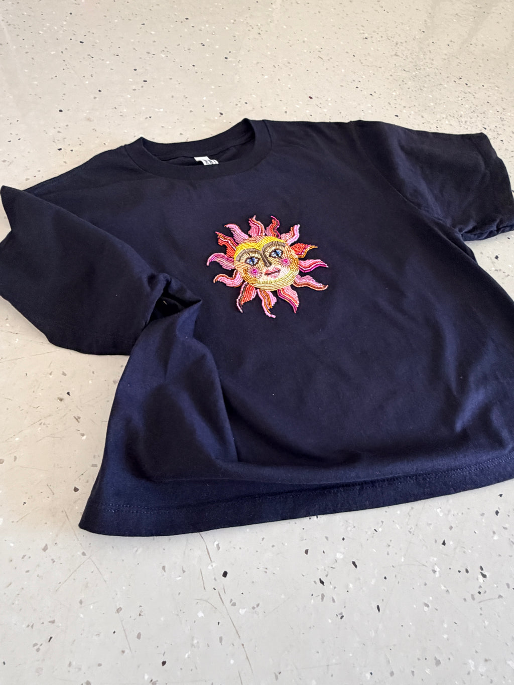Sun Baby Beaded Tee