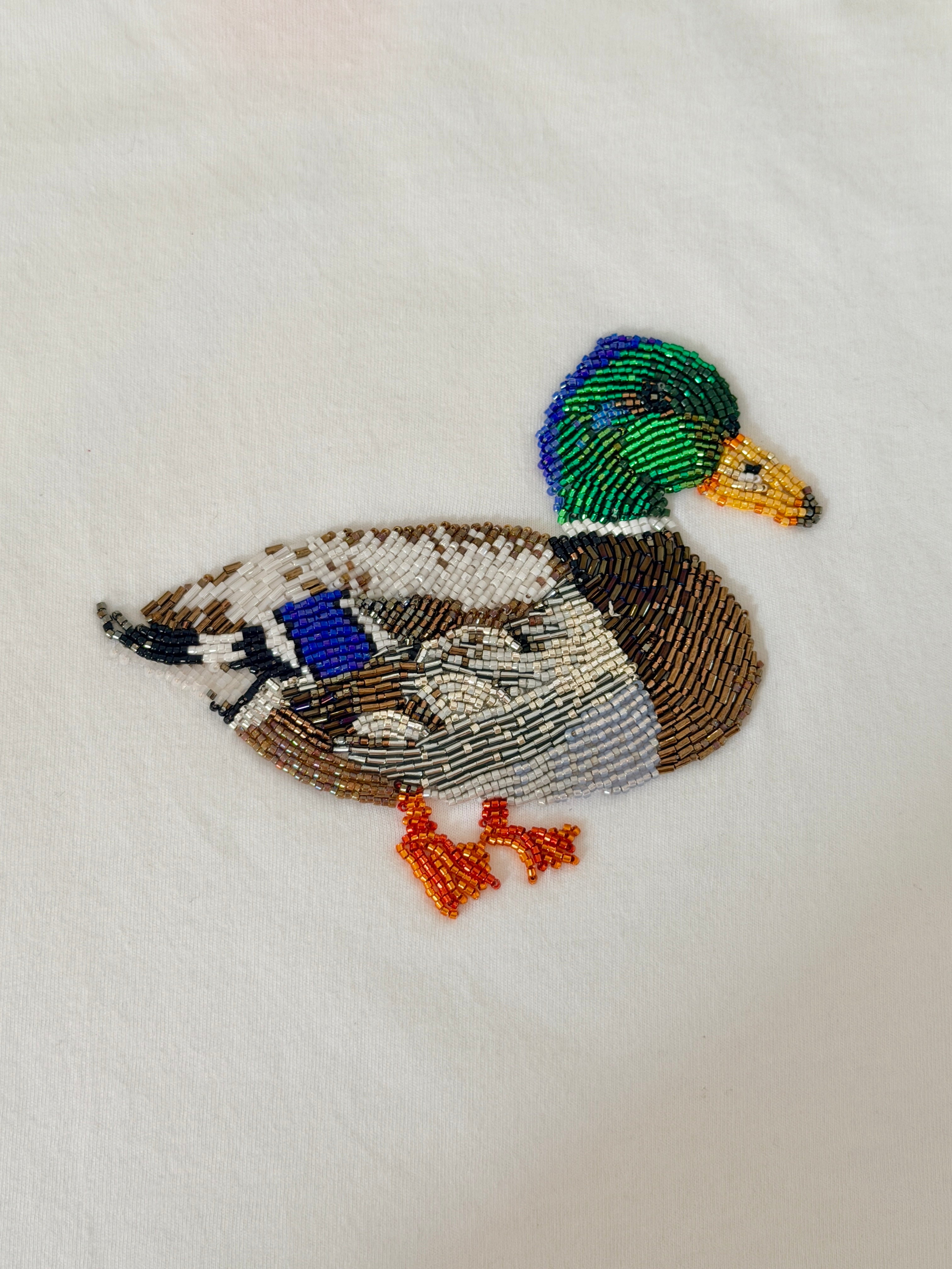 Lucky Duck Beaded Tee