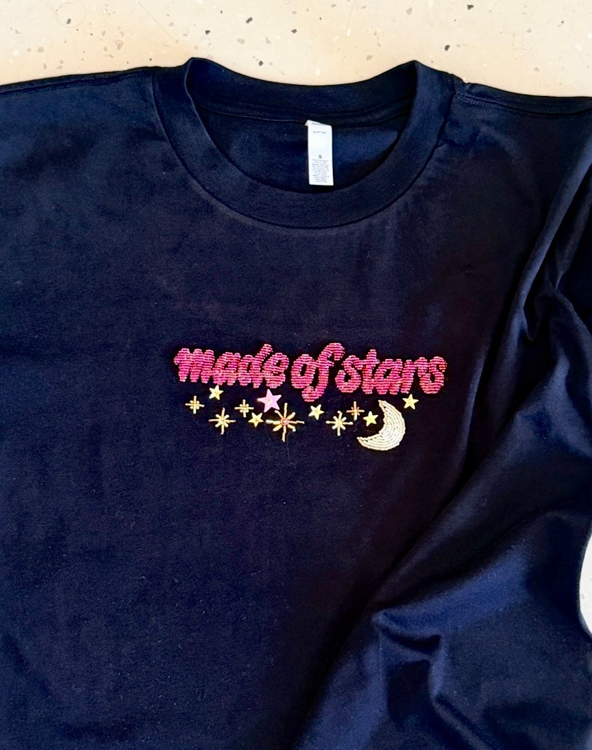 Made Of Stars Beaded Tee